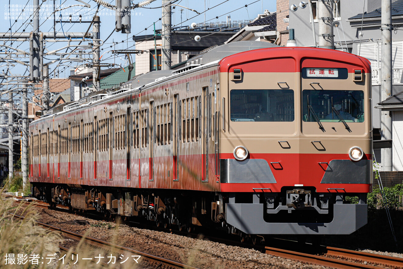 【西武】新101系1247F武蔵丘車両検修場出場試運転(202510)の拡大写真