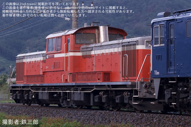 篠ノ井～稲荷山間で撮影された【JR東】DD51-842が廃車のため長野総合車両センターへ配給輸送
