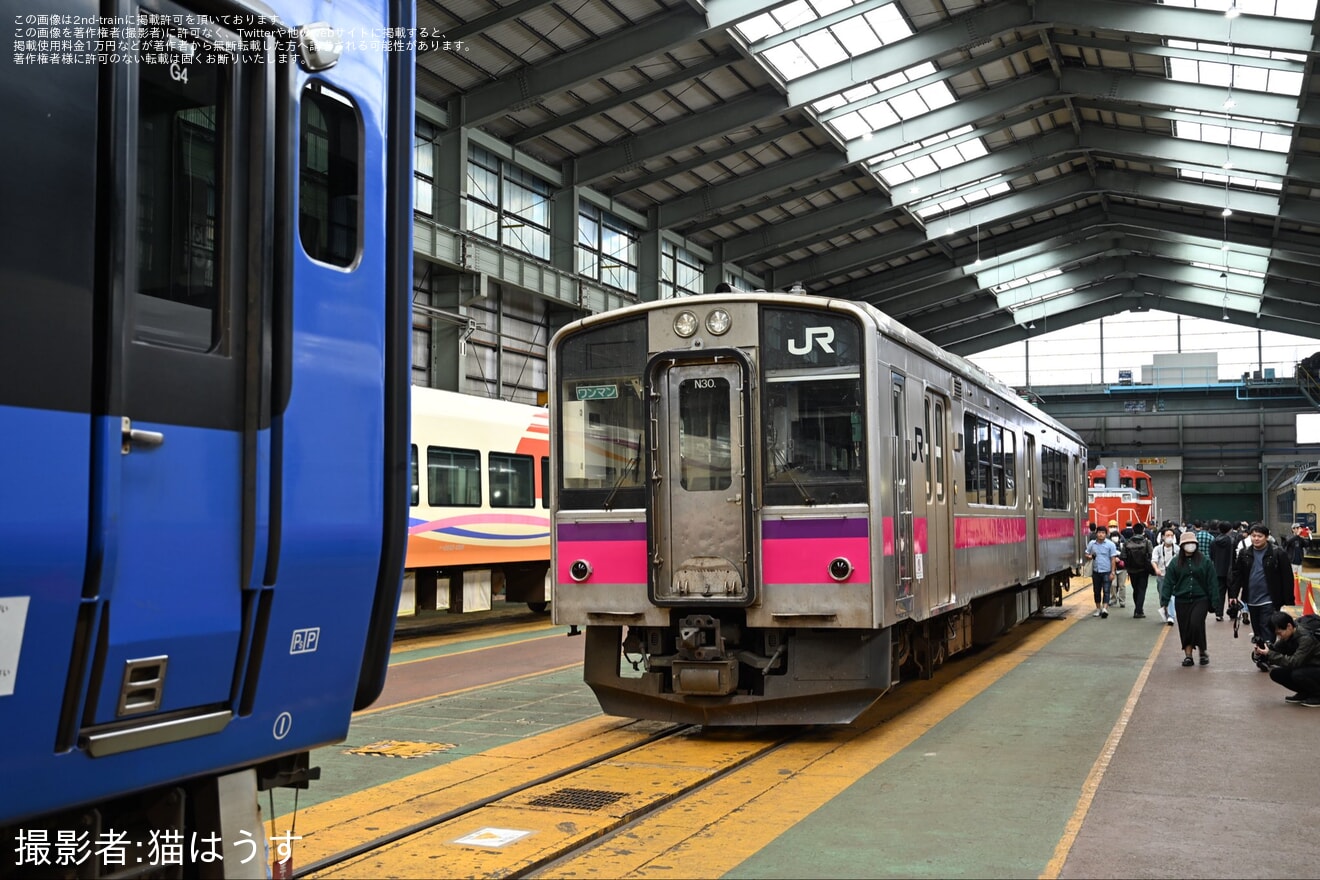 【JR東】「秋田総合車両センターフェア2025」開催の拡大写真