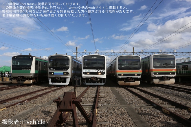 【JR東】「川越車両センターまつり」開催(2025年10月)を川越車両センターで撮影した写真