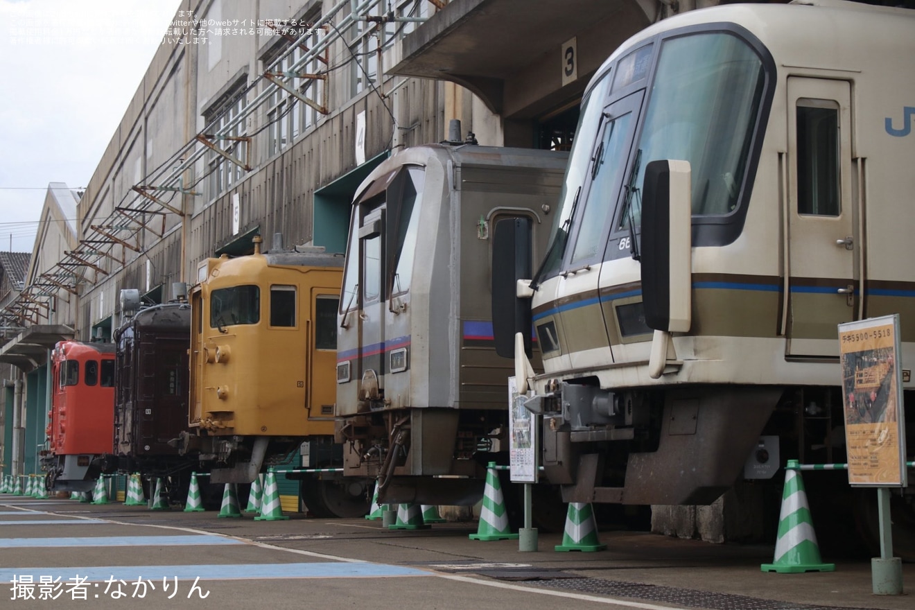 【JR西】下関総合車両所 「鉄道ふれあいフェスタ 2025」開催の拡大写真