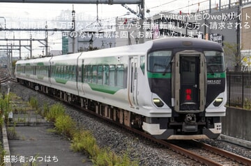 【JR東】「臨時特急「蔵の街川越茂原号 (川越まつり号) 」を運行(2025年)