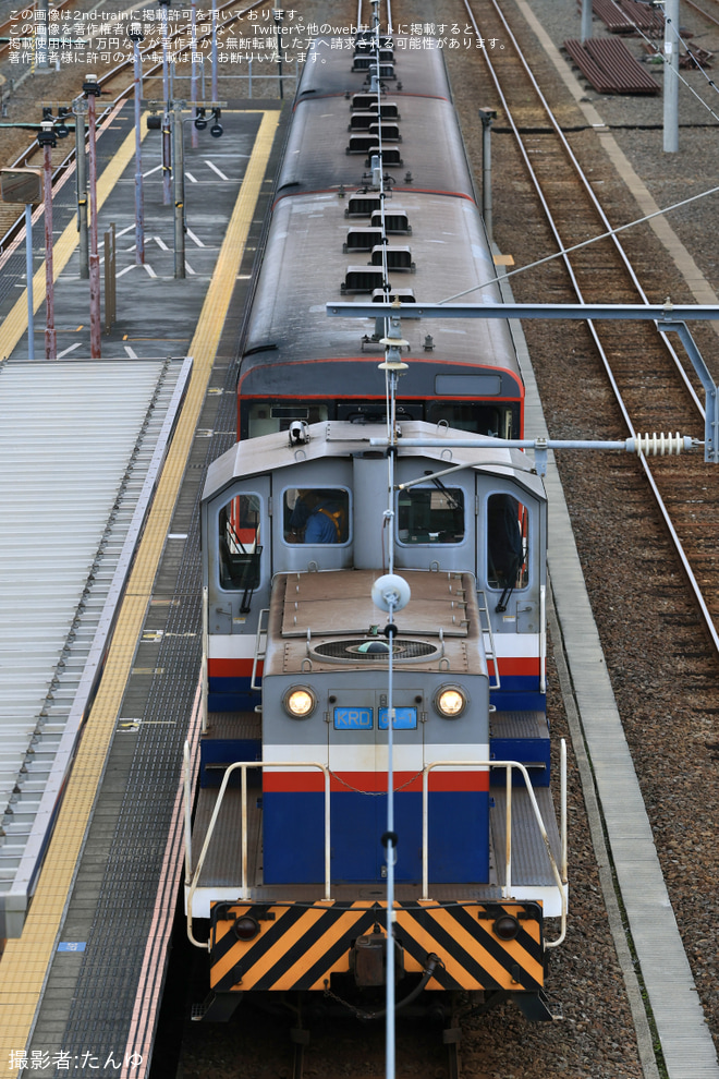 【鹿臨】「DL急行『大洗エメラルド号』で行く神栖・奥野谷浜の旅」の試運転
