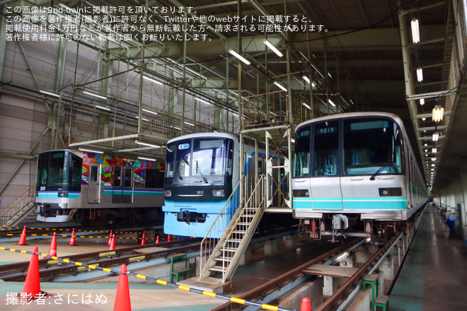 浦和美園車両基地で撮影された【SR】「浦和美園車両基地見学会」開催(2025)
