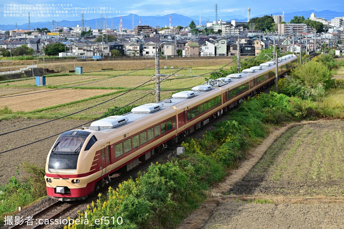 【JR東】臨時特急「海浜公園コキア川越号」を運行(2025年)の拡大写真