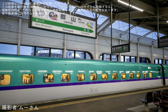 【JR東】なすの号を所定運用にないH5系が代走