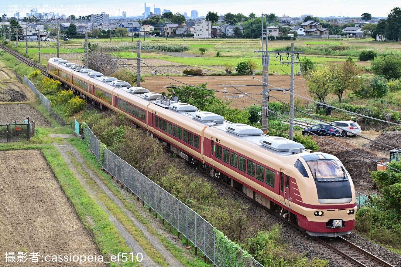 【JR東】臨時特急「海浜公園コキア川越号」を運行(2025年)の拡大写真