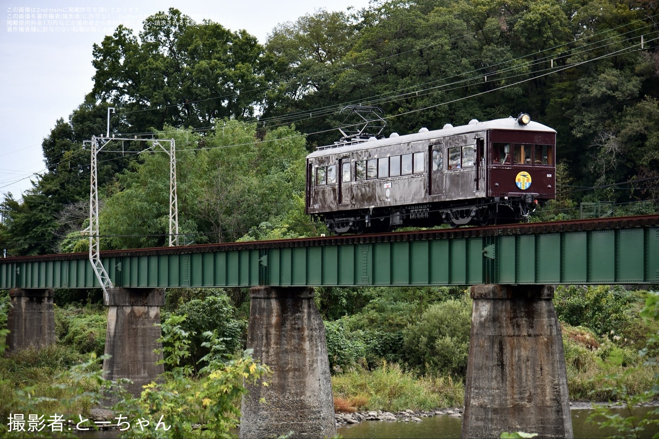 【上毛】大胡電車庫「感謝イベント2025」に合わせてデハ101の乗車会が開催の拡大写真