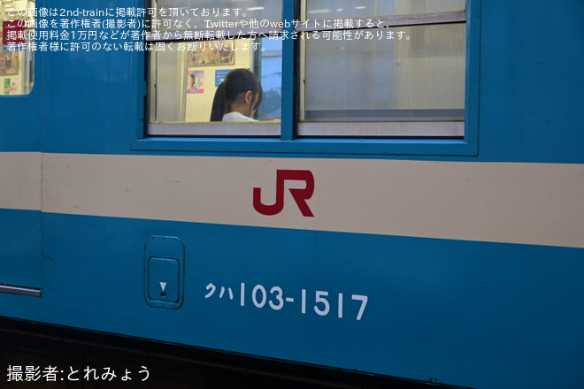 【JR九】103系 「唐津くんちヘッドマーク列車」運行開始(2025年)
