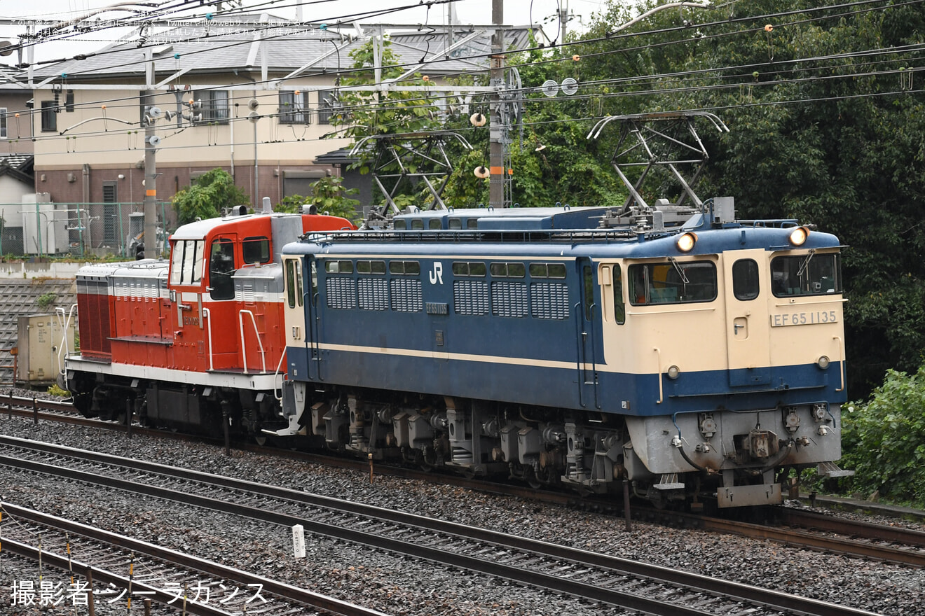 【JR西】DE10-1028向日町常駐交換の拡大写真