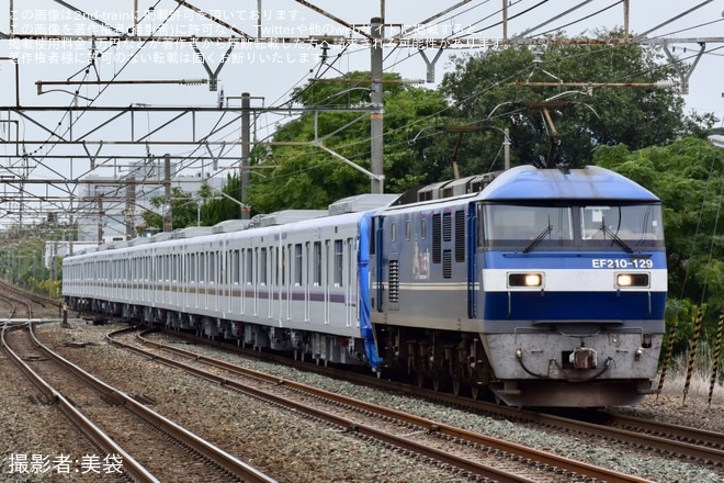 【メトロ】18000系18117F出場甲種輸送を不明で撮影した写真