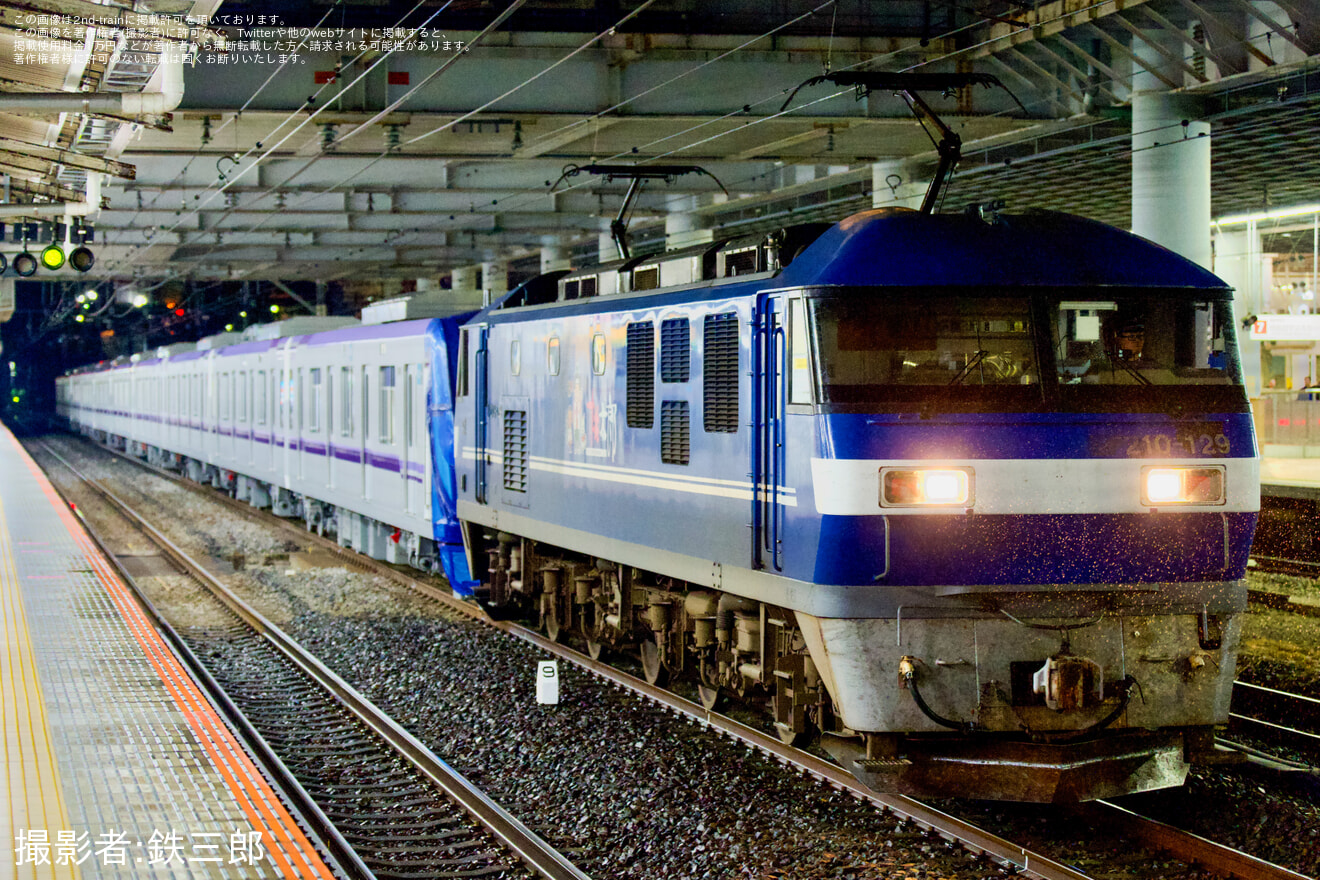 【メトロ】18000系18117F出場甲種輸送の拡大写真