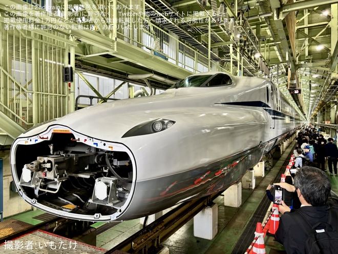 【JR海】浜松工場の見学ツアー「JR東海 浜松工場へGO」を浜松工場で撮影した写真