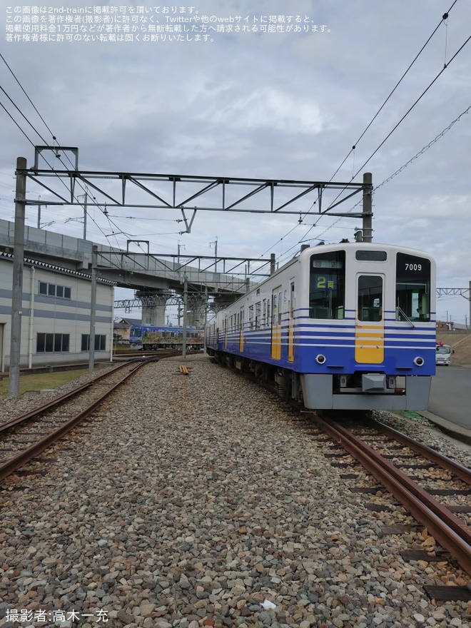 【えちぜん】「鉄道ふくいフェスタ2025」開催「車庫見学ツアー」実施を不明で撮影した写真