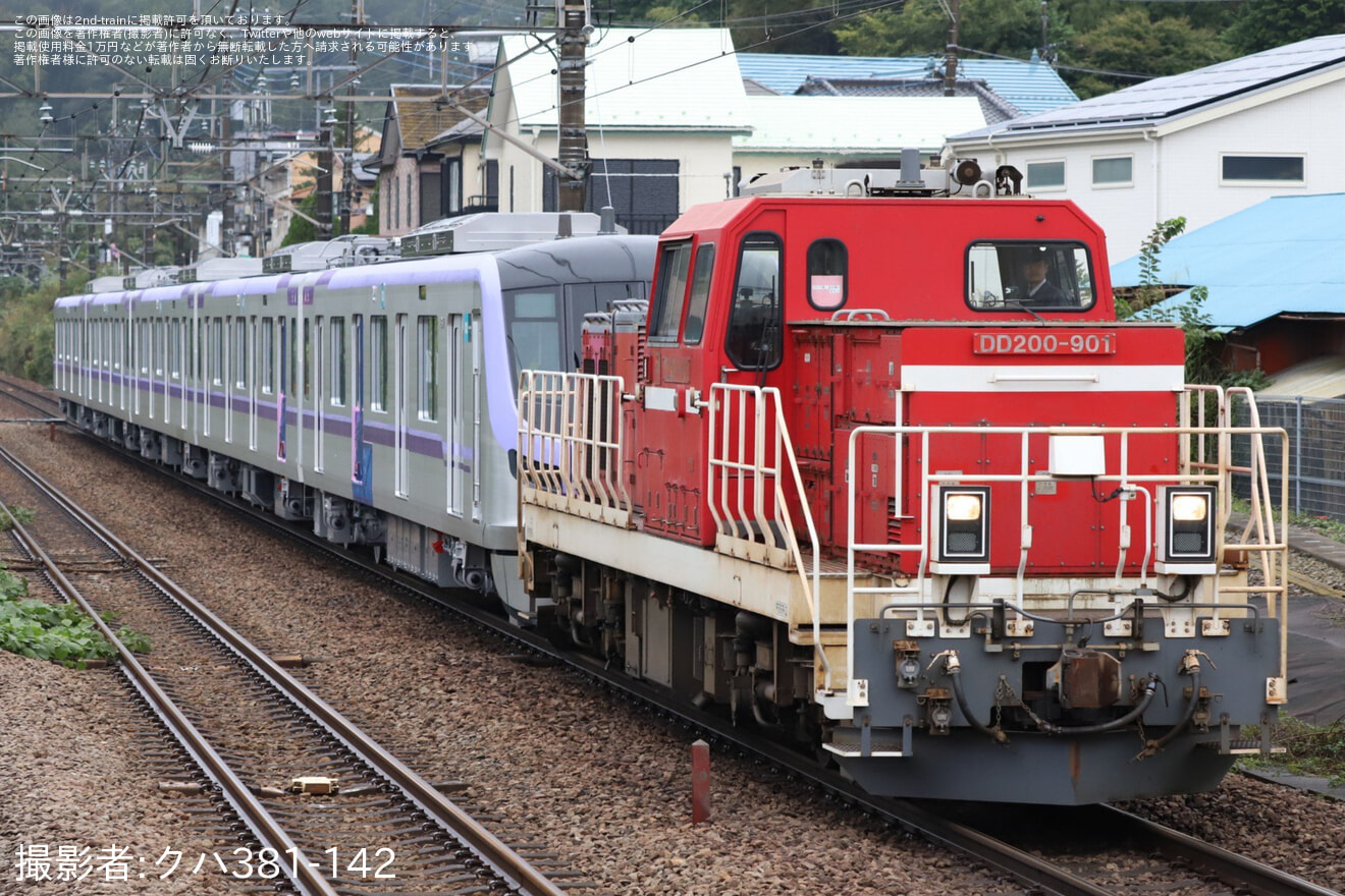 【メトロ】18000系18117F出場甲種輸送の拡大写真