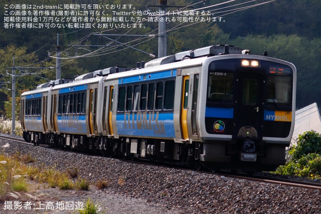 【JR東】キハE200形使用「つくり手のこだわりが詰まった『食』と、雄大な風景を団体臨時列車『ぐるっと信州号』で満喫!」ツアーが