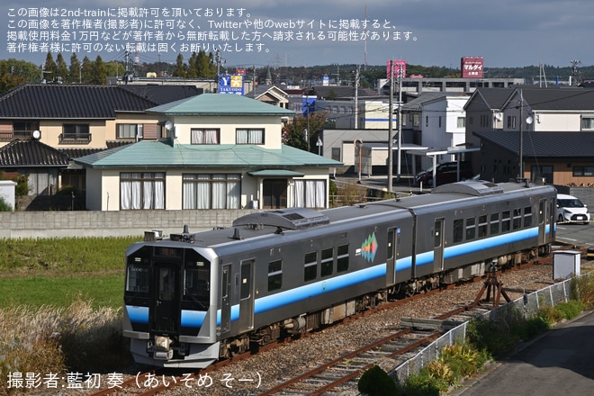 【JR東】事前申込制企画「『秋田港クルーズ列車』乗車体験会」を開催を不明で撮影した写真