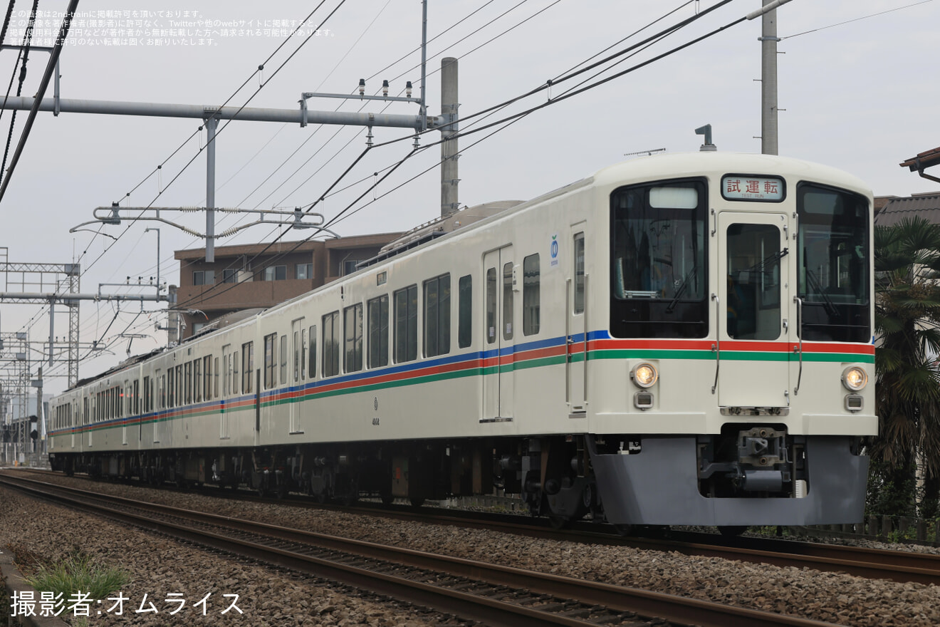【西武】4000系4007F武蔵丘車両検修場出場試運転(202510)の拡大写真