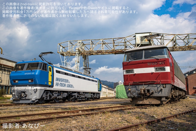 【JR貨】「広島車両所撮影会 ～名車両たちの最後の輝き～」開催を広島車両所で撮影した写真