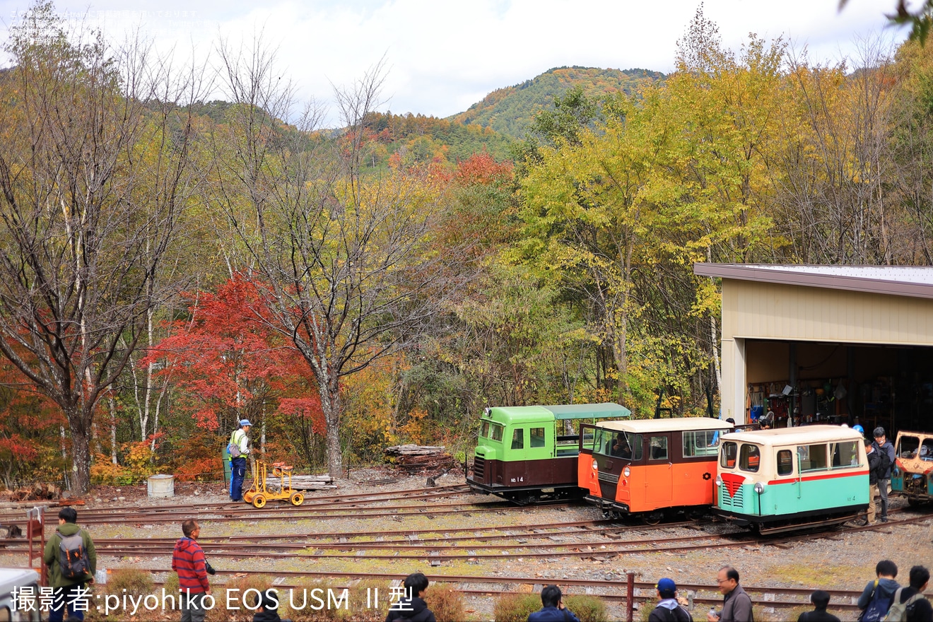 【王滝】「王滝森林鉄道 秋の撮影会＆体験乗車会」開催の拡大写真