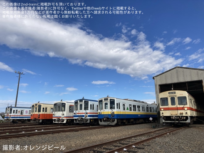 【関鉄】「水海道車両基地公開イベント2025」開催を不明で撮影した写真