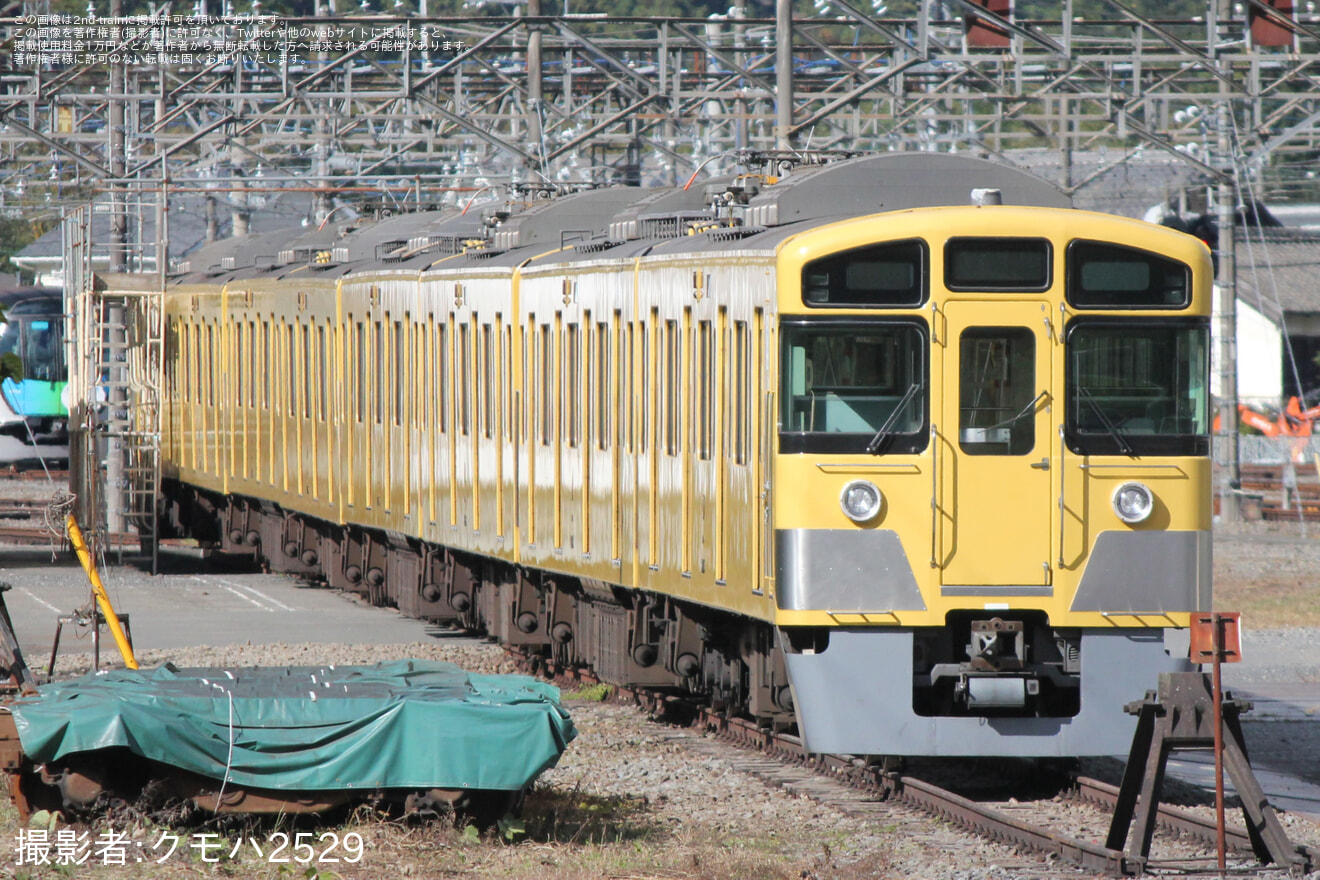 【西武】2000系2065Fの一部の部品が撤去されるの拡大写真