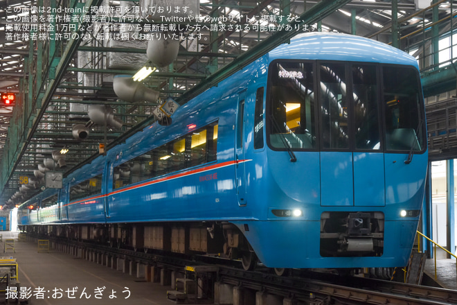 海老名検車区で撮影された【小田急】「60000形MSE撮影会」開催