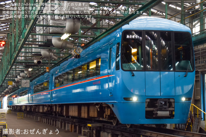 海老名検車区で撮影された【小田急】「60000形MSE撮影会」開催