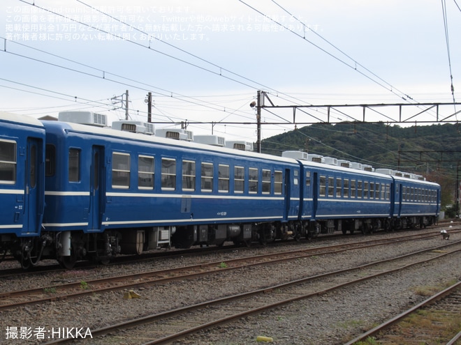【大鐵】スハフ12‐129が中間車扱いにを不明で撮影した写真