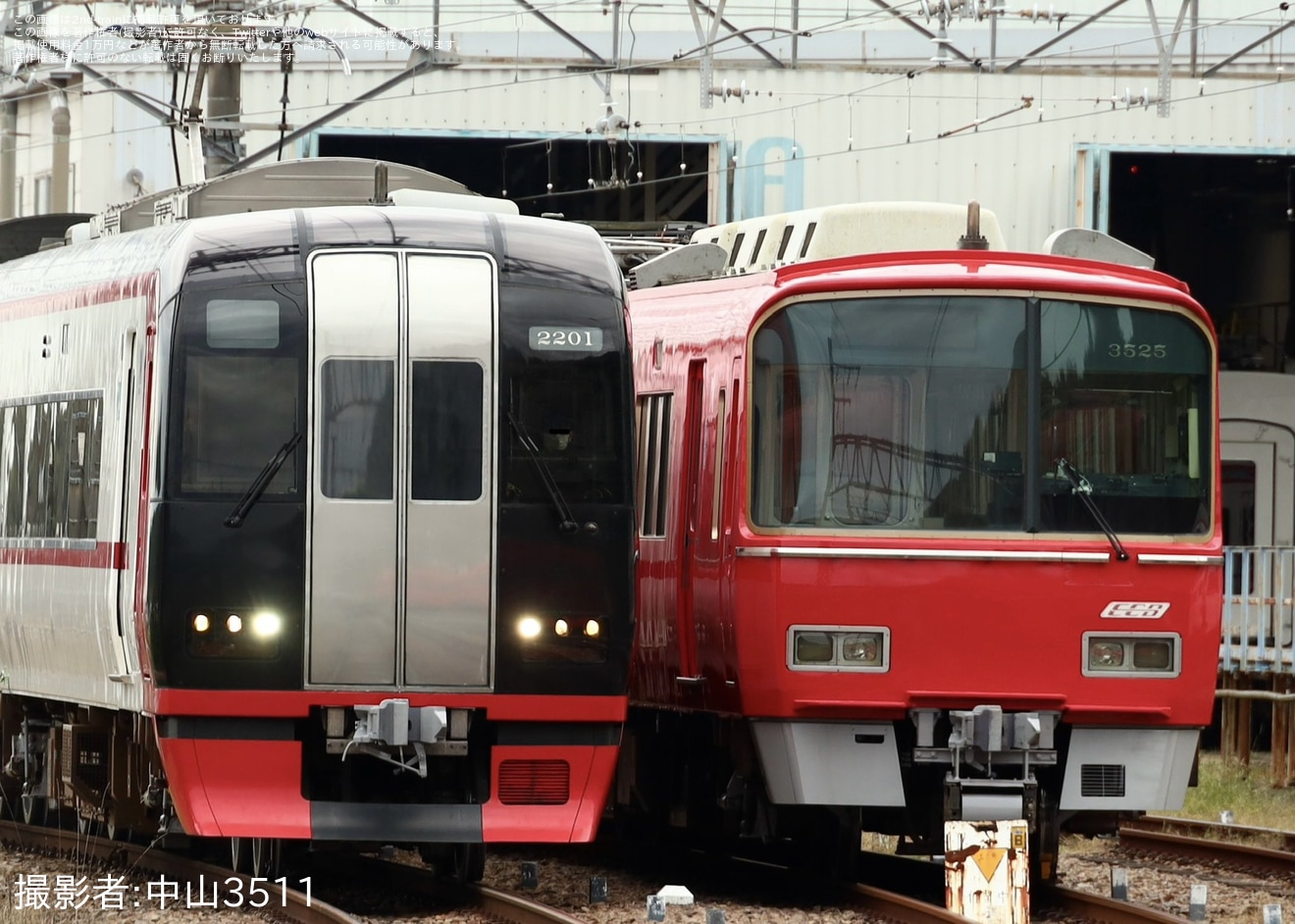 【名鉄】2200系2201F舞木検査場出場試運転 (202511)の拡大写真