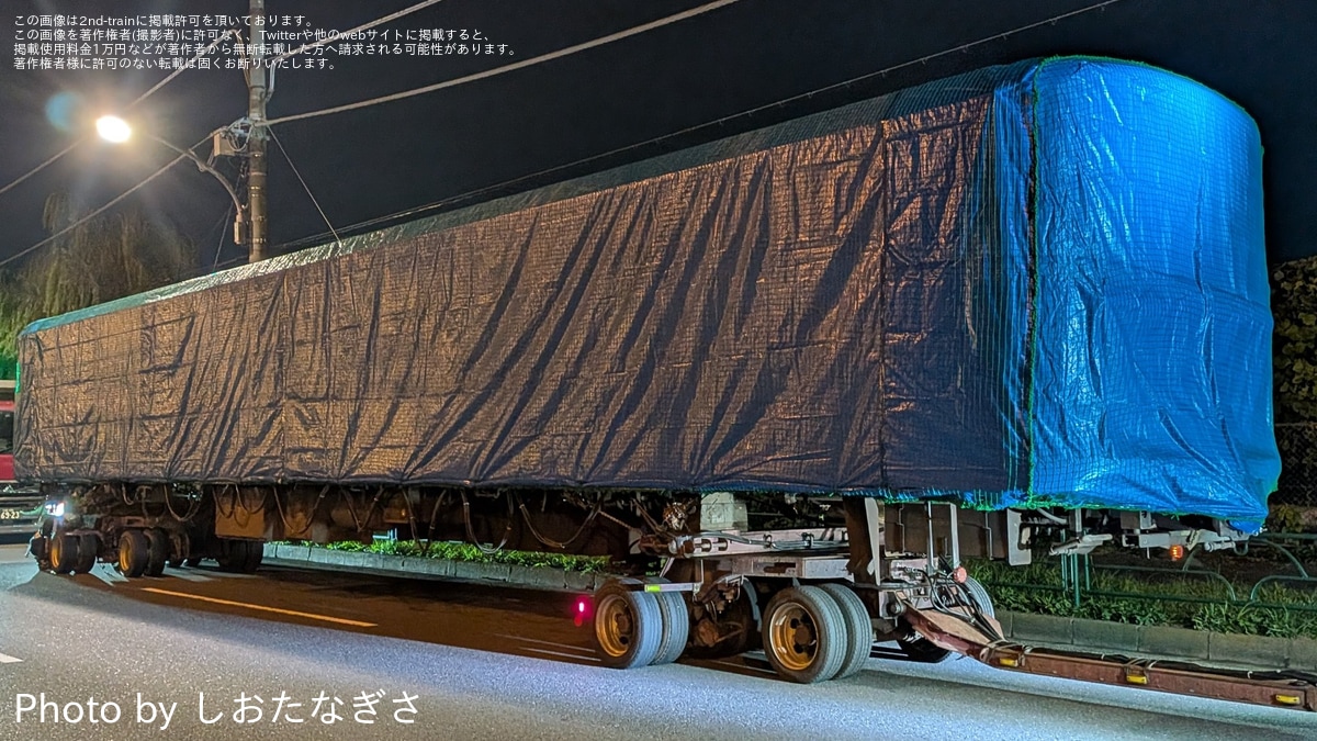 東臨】りんかい線の70-000形Z9編成70-090と70-099が東京港へ陸送 |2nd