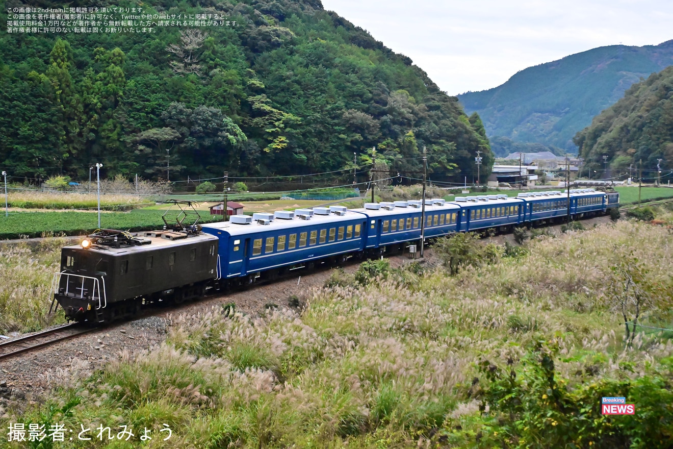 【大鐵】元JR西の12系客車5両が大井川鐵道で試運転の拡大写真