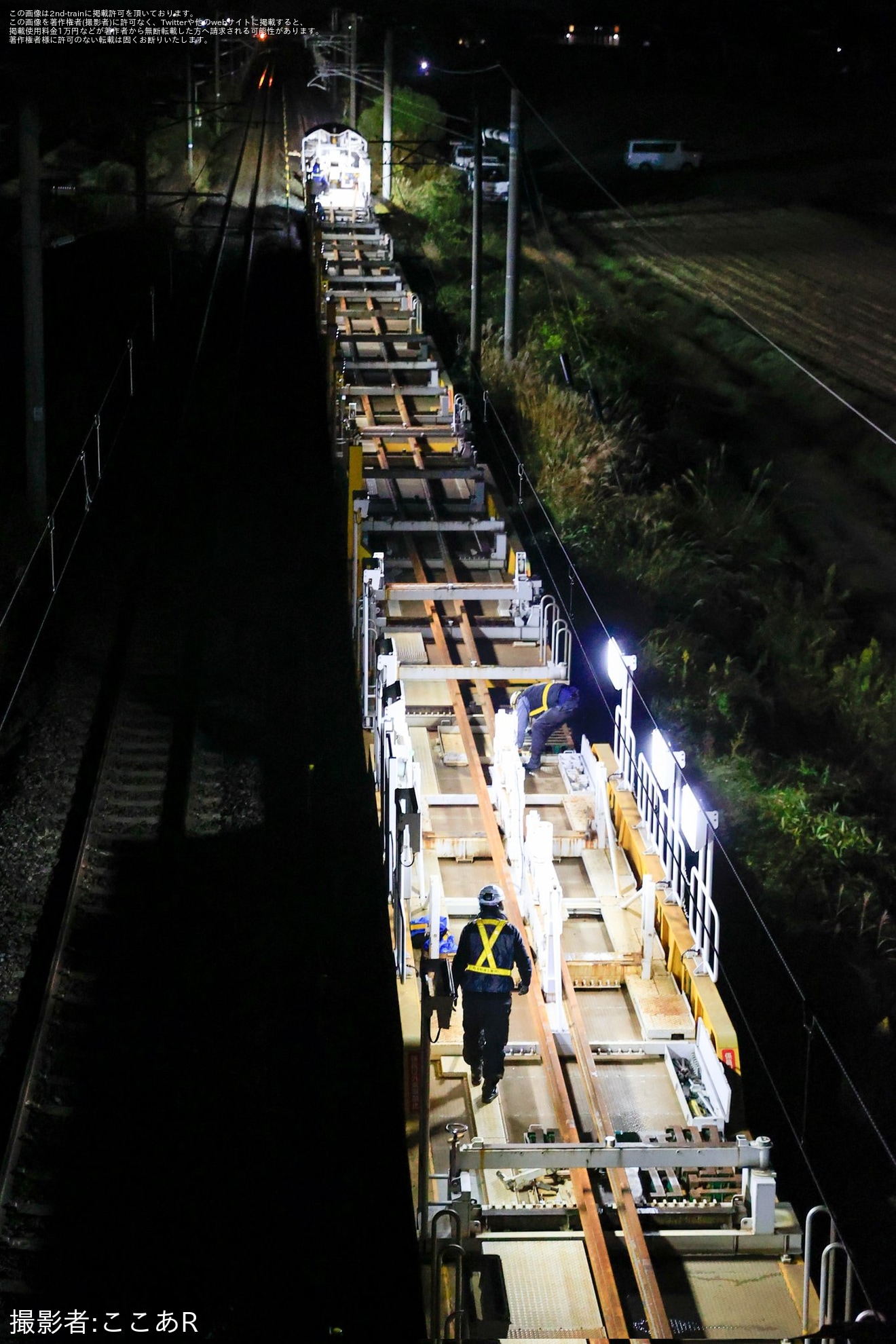 【JR東】キヤE195系オクLT-2編成による東北エリアの工臨の拡大写真