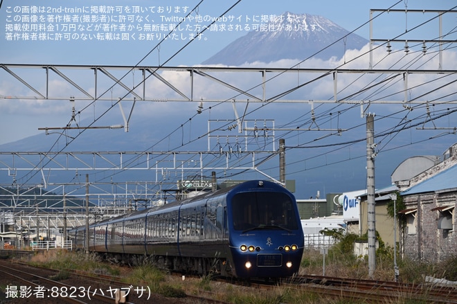 【JR海】「THE ROYAL EXPRESS ～TOKAIDO・FUJI CRUISE TRAIN～」ツアーが催行を不明で撮影した写真