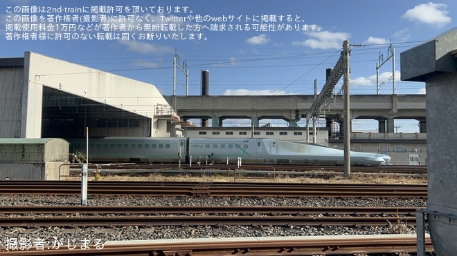 【JR東】「盛岡新幹線車両センター基地公開2025」開催を盛岡新幹線車両センターで撮影した写真