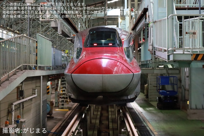 【JR東】「盛岡新幹線車両センター基地公開2025」開催を盛岡新幹線車両センターで撮影した写真