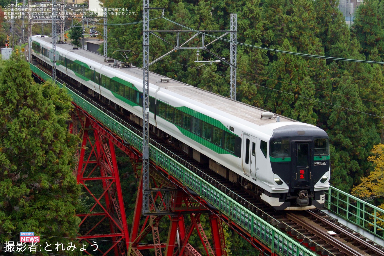 【JR東】臨時特急「新酒・もみじ回遊号」を運行(2025年)の拡大写真