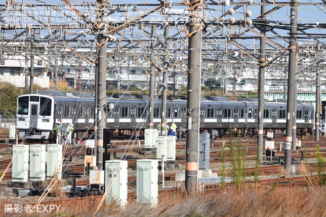 【小田急】1000形1066F(1066×4)が真っ白な姿にを不明で撮影した写真