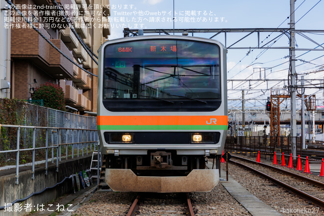 【JR東】事前申込制企画「八高・川越線の車両を独り占め!カスタム写真撮影」イベント開催を不明で撮影した写真