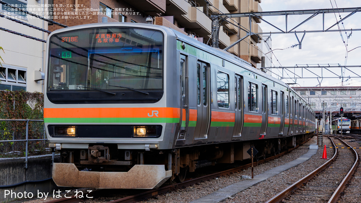JR東】事前申込制企画「八高・川越線の車両を独り占め!カスタム写真