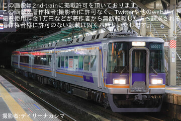 【南海】10000系10007F千代田工場出場回送
