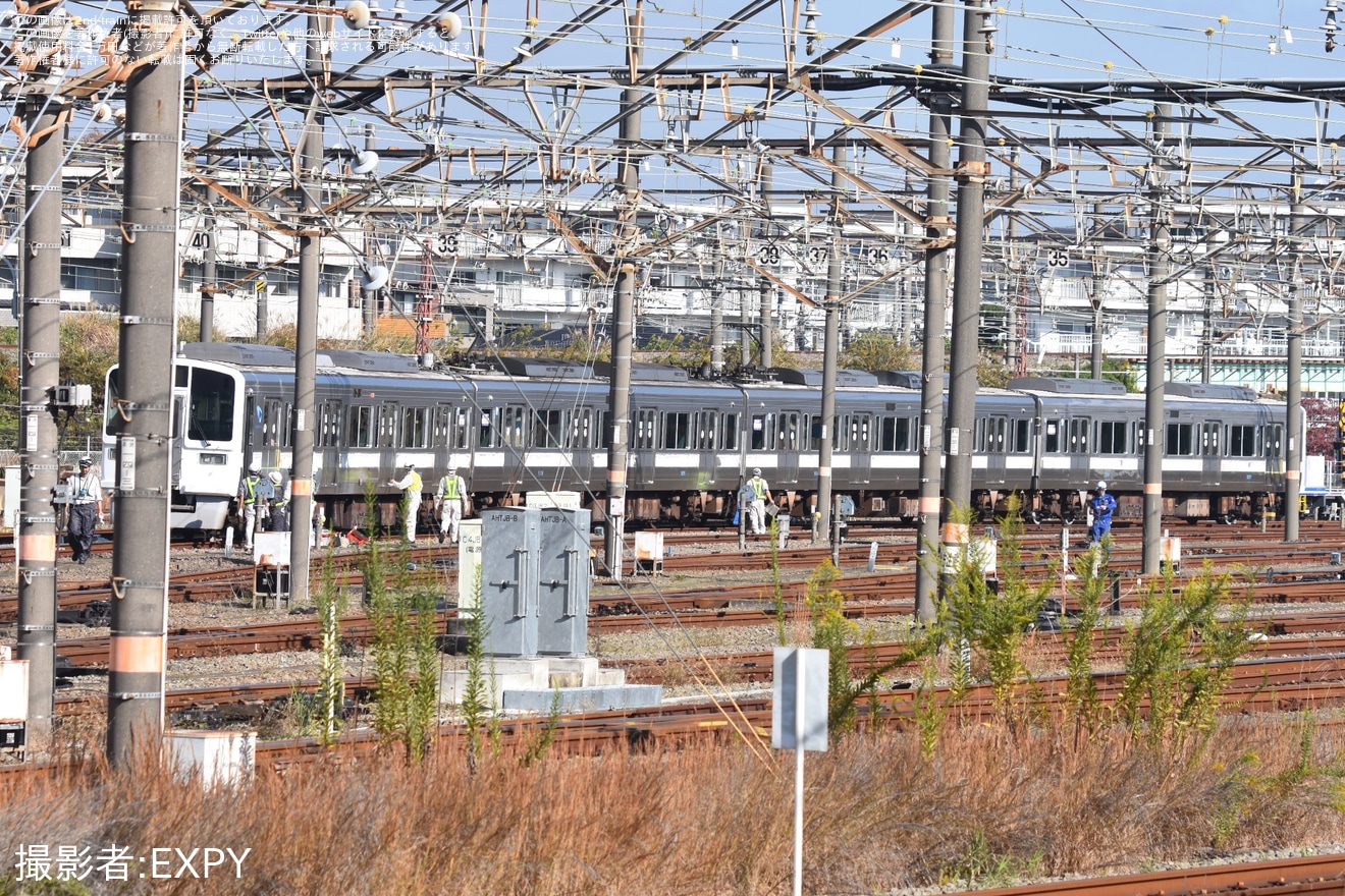【小田急】1000形1066F(1066×4)が真っ白な姿にの拡大写真