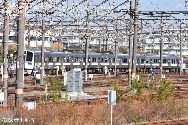 【小田急】1000形1066F(1066×4)が真っ白な姿にを不明で撮影した写真