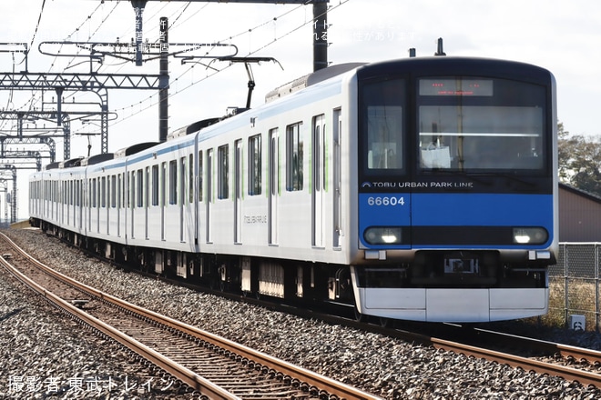 【東武】60000系61604F南栗橋工場入場回送