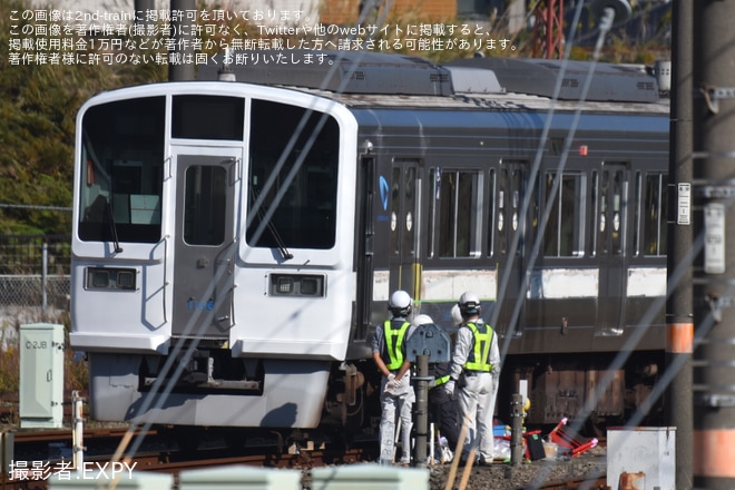 【小田急】1000形1066F(1066×4)が真っ白な姿にを不明で撮影した写真
