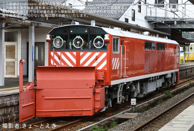 【JR西】キヤ143形キヤ143-2が北陸線で試運転