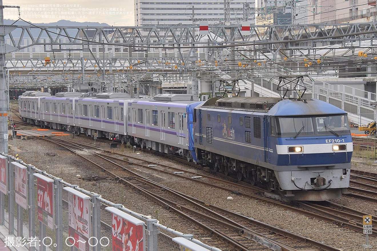 【メトロ】18000系18118F出場甲種輸送の拡大写真