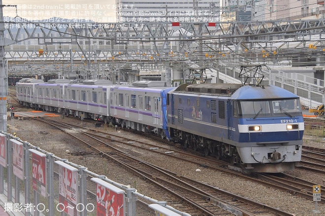 【メトロ】18000系18118F出場甲種輸送を不明で撮影した写真