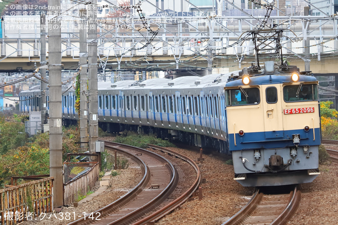 【東臨】71-000形Z13編成J-TREC新津事業所出場甲種輸送を五反田駅で撮影した写真