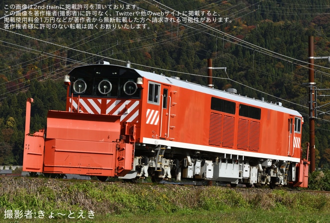 【JR西】キヤ143形キヤ143-2が北陸線で試運転